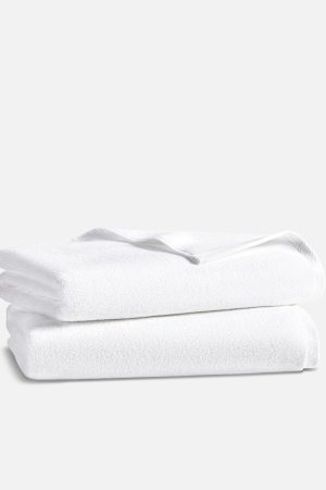 Plush Turkish Cotton Bath Towels Set of 2