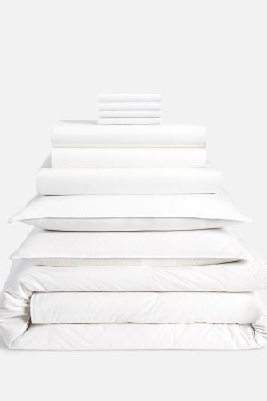 Classic Percale Bedding Move-In Bundle