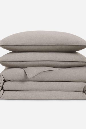 Heathered Cashmere Duvet Set