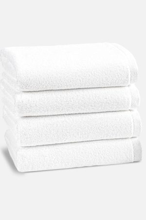 Plush Turkish Cotton Set of 4 Bath Towel Bundle