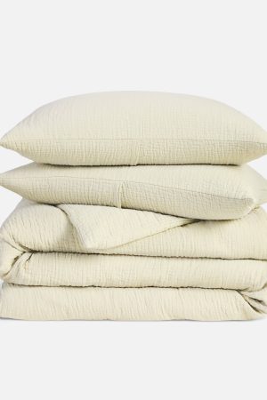 Breezeweave Crinkle Cotton Duvet Set