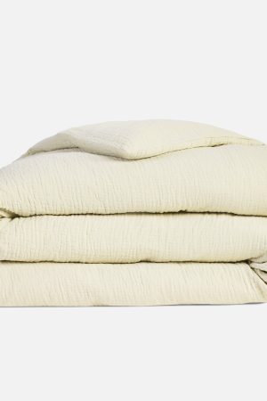 Breezeweave Crinkle Cotton Duvet Cover