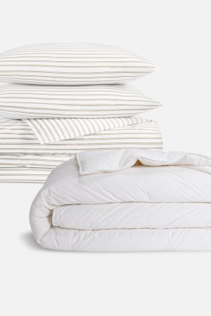 Classic Percale Duvet Set Bundle