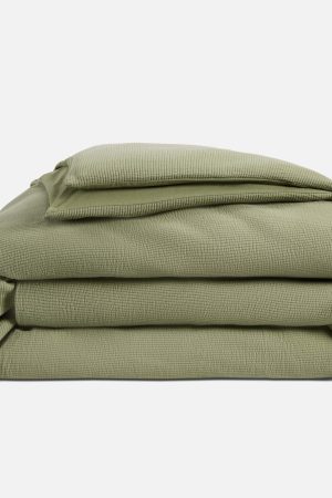 Ribbed Matelasse Duvet Cover - Last Call