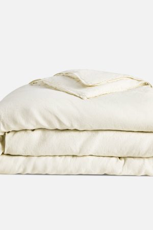 Washed European Linen Duvet Cover