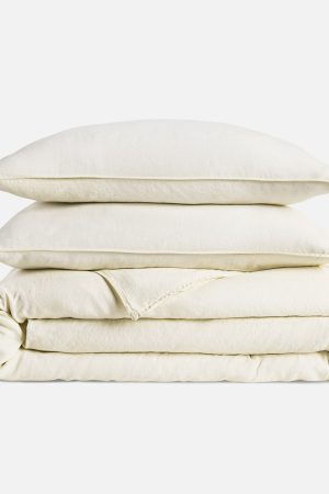 Washed European Linen Duvet Set