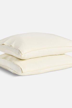 Washed European Linen Pillowcase Set