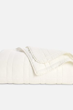 Washed European Linen Quilt
