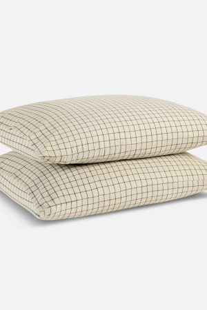 Brushed Flannel Pillowcase Set
