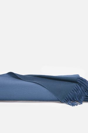 Two-Toned Lambswool Throw Blanket - Last Call