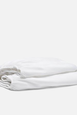 Washed European Linen Fitted Sheet
