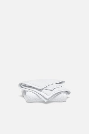 Super-Plush Turkish Cotton Washcloths Set of 2