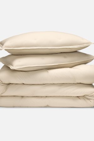 Washed Classic Percale Comforter Set