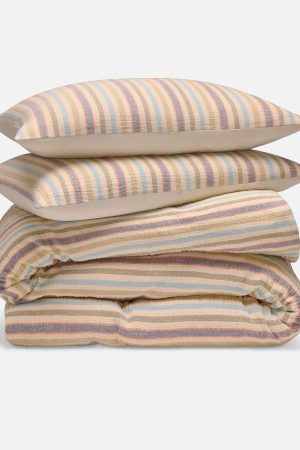 Sunwashed Stripe Duvet Set