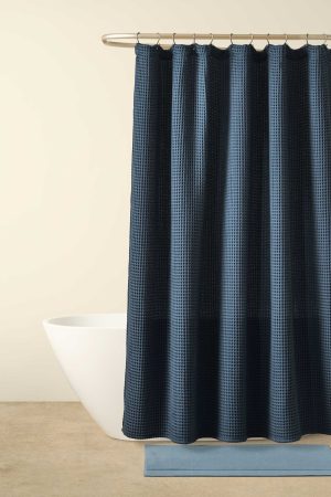 Dreamweave Waffle Shower Curtain